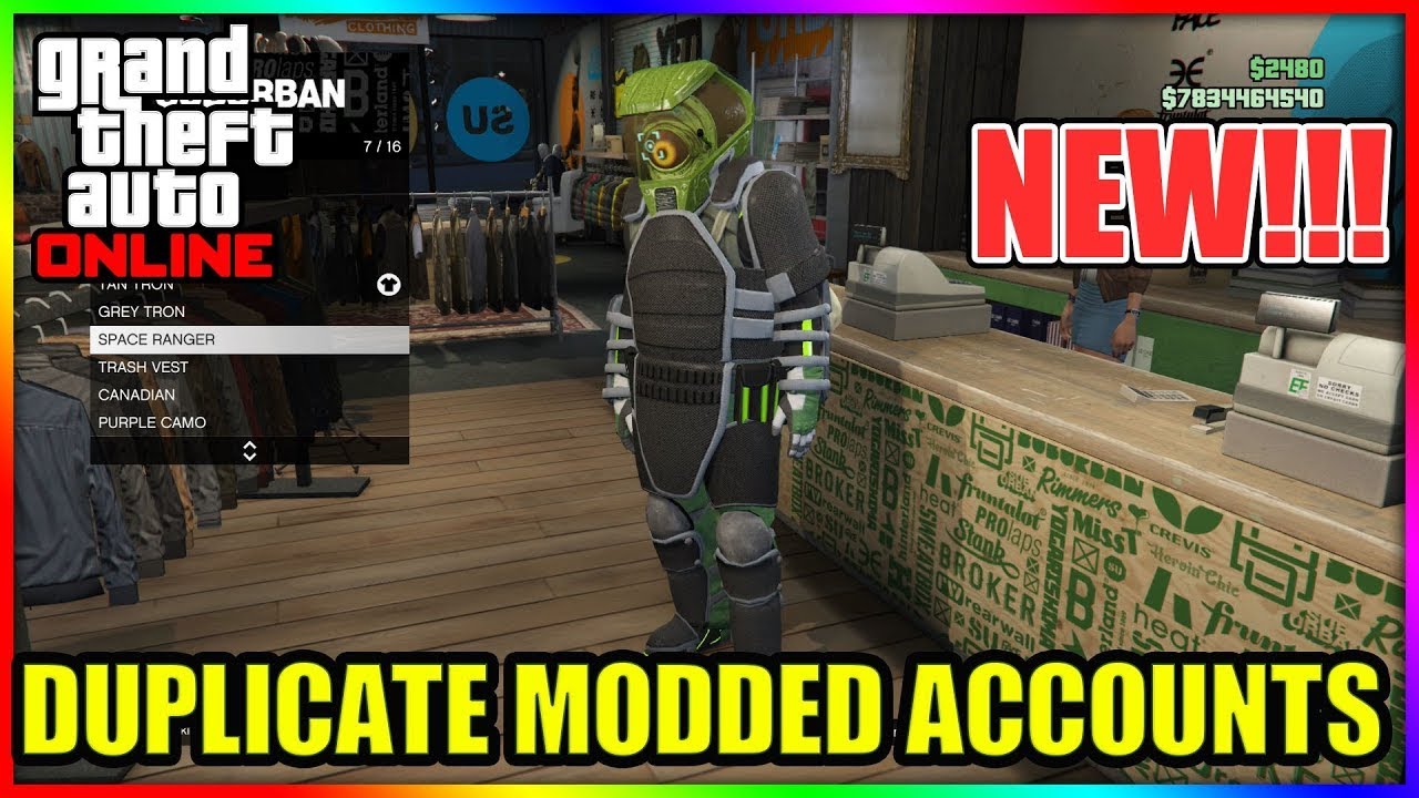 *BRAND NEW AFTER PATCH* GTA ONLINE! DUPLICATE YOUR MODDED ACCOUNTS GTA ACCOUNT DUPLICATION GLITCH!