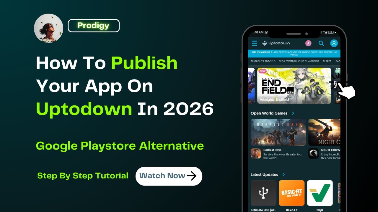 Как опубликовать контент на UpToDown (альтернатива Google Play Store)