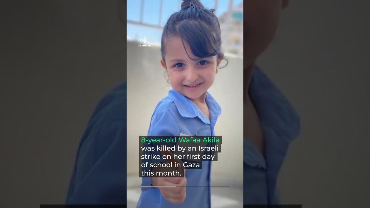 NFL player Azeez Al-Shaair honours another Palestinian girl killed by Israel | AJ #shorts