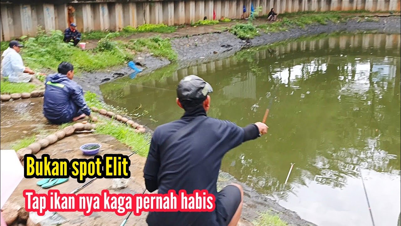 Tiket gatis ikan nya kaga pernah habis || mancing liar jakarta