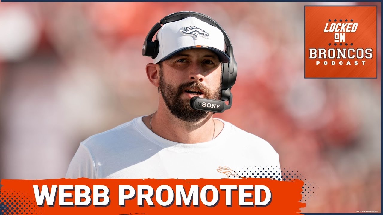 PROMOTED: Denver Broncos PROMOTE Davis Webb to Offensive Coordinator