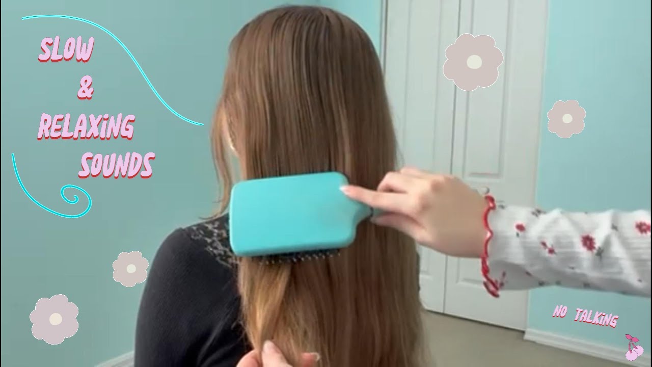 ⋆౨˚Hair Play ASMR 🪮⟡˖ ࣪  (Scratching + Brushing) ft. My BEST-FRIEND 🌸💘