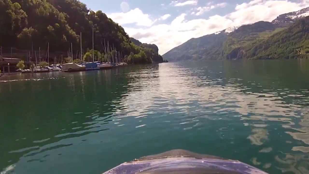 Wasserflug am Walensee mit Icon A5 1.8m