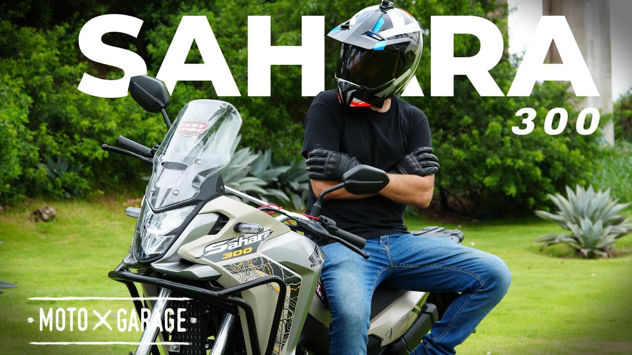 NOVA HONDA SAHARA 300// DE UMA MANEIRA QUE AINDA NÃO VIU //
