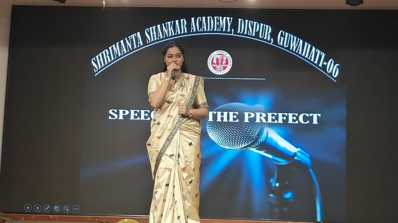 Speech by me as the Prefect for the last time.