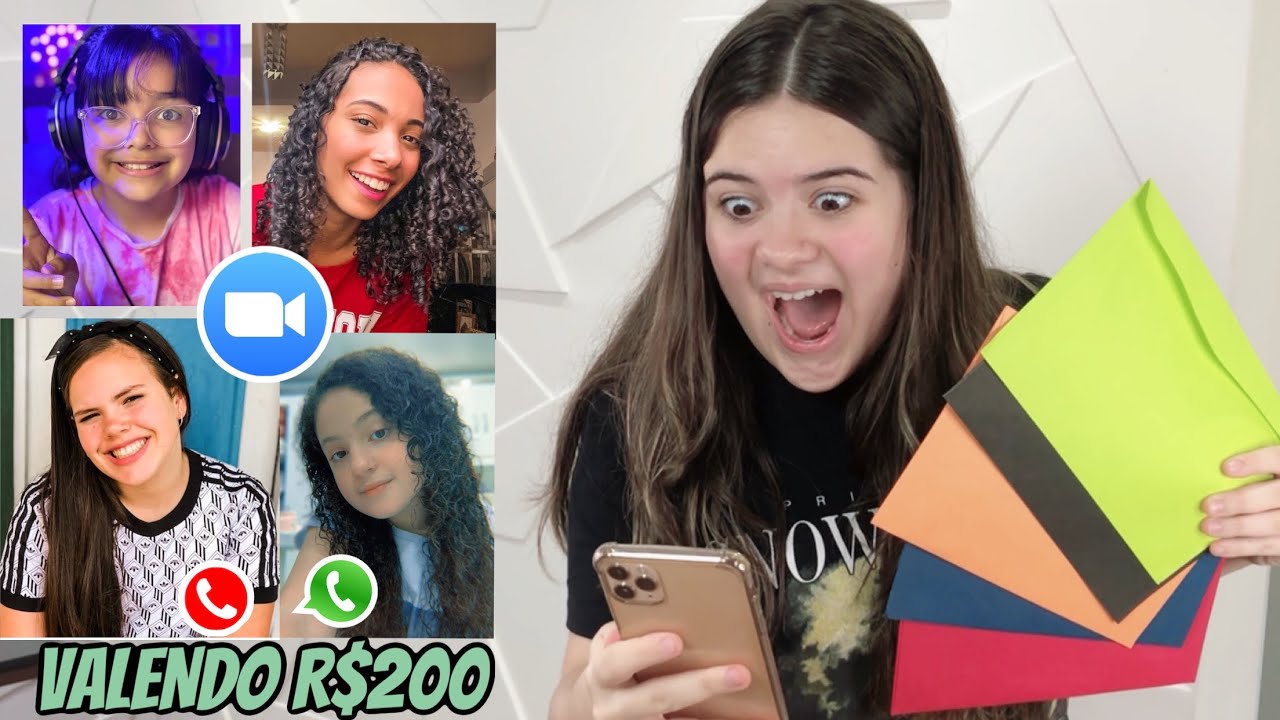 O ÚLTIMO A DESLIGAR A CHAMADA DE VÍDEO VENCE! Desafio com as youtubers