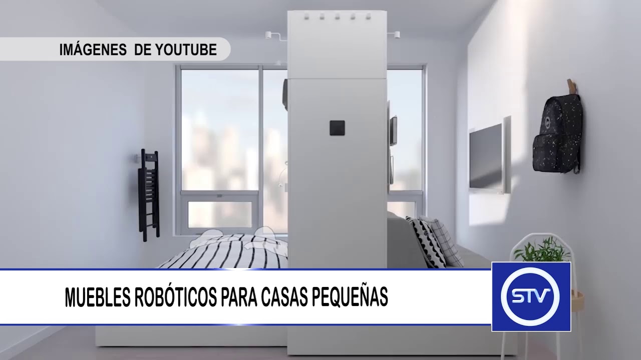 MUEBLES ROBÓTICOS PARA CASAS PEQUEÑAS