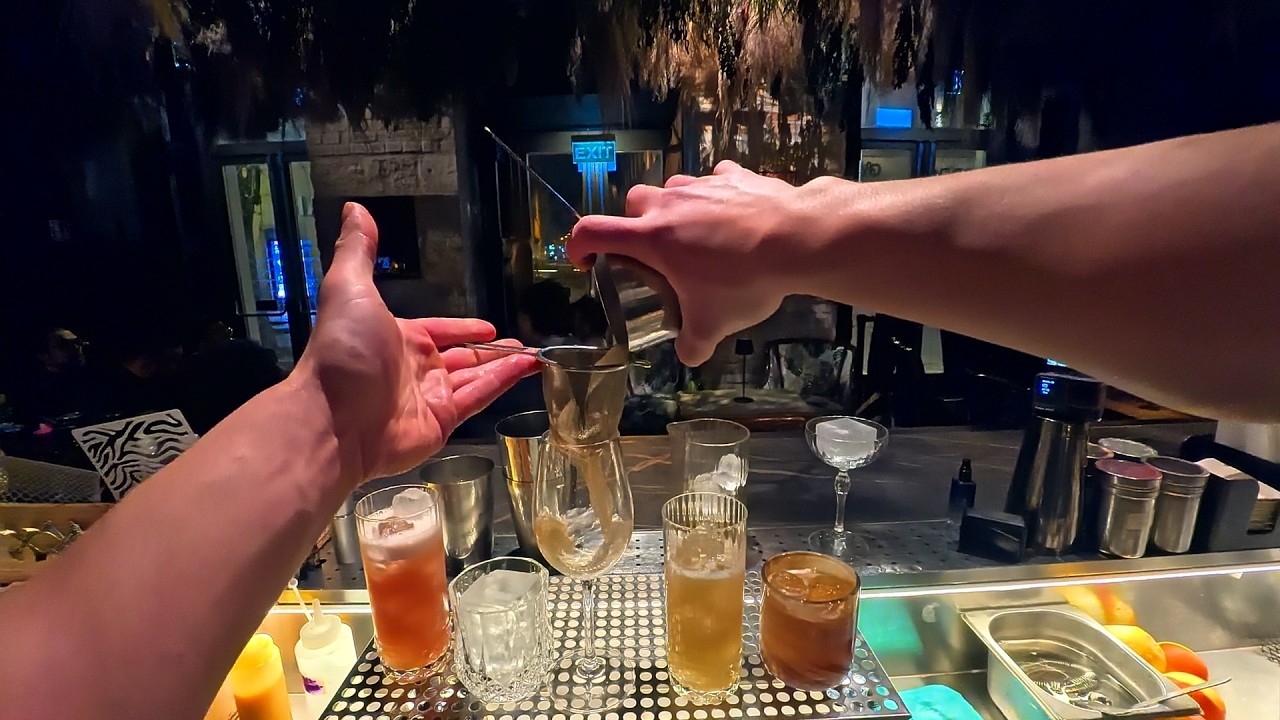 Before the Rush... 26 Minutes of POV Cocktail Making