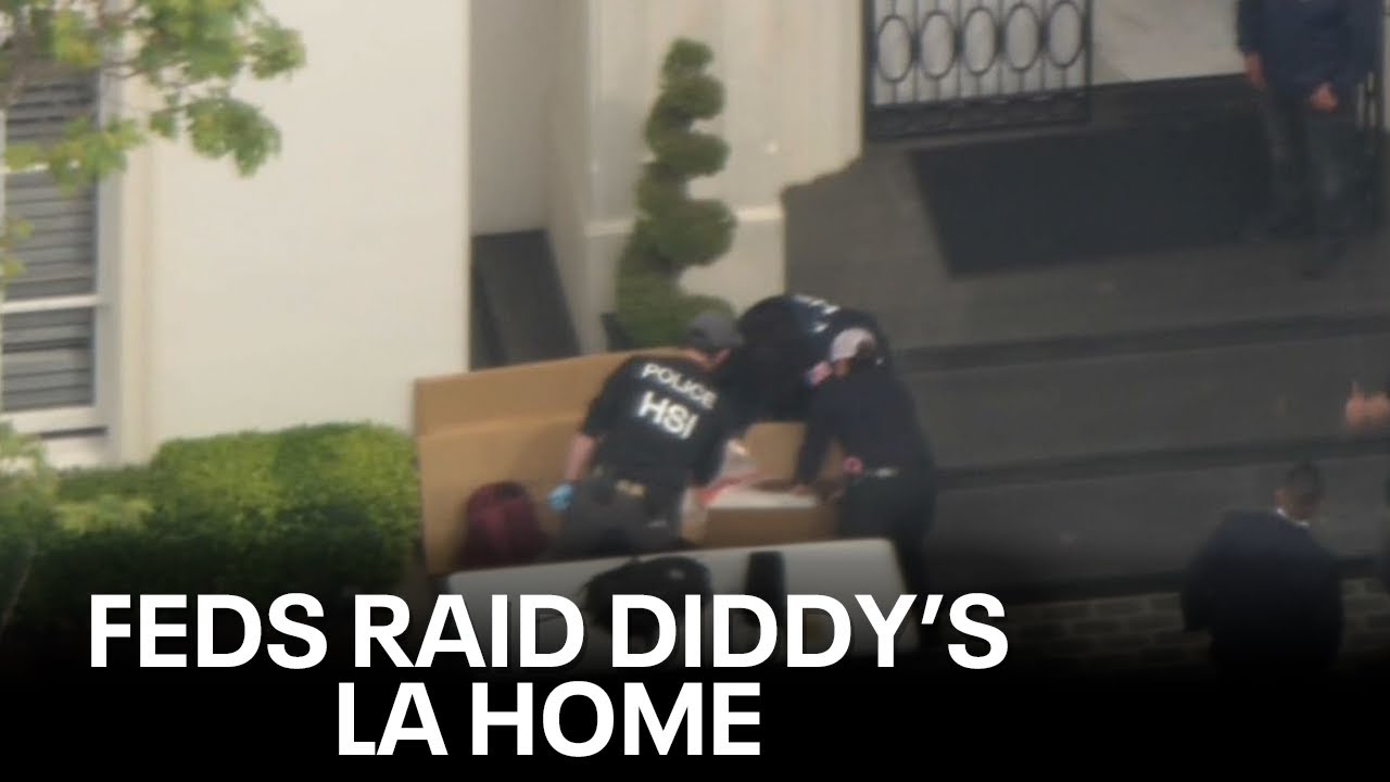 Homeland Security raids Diddy's LA home