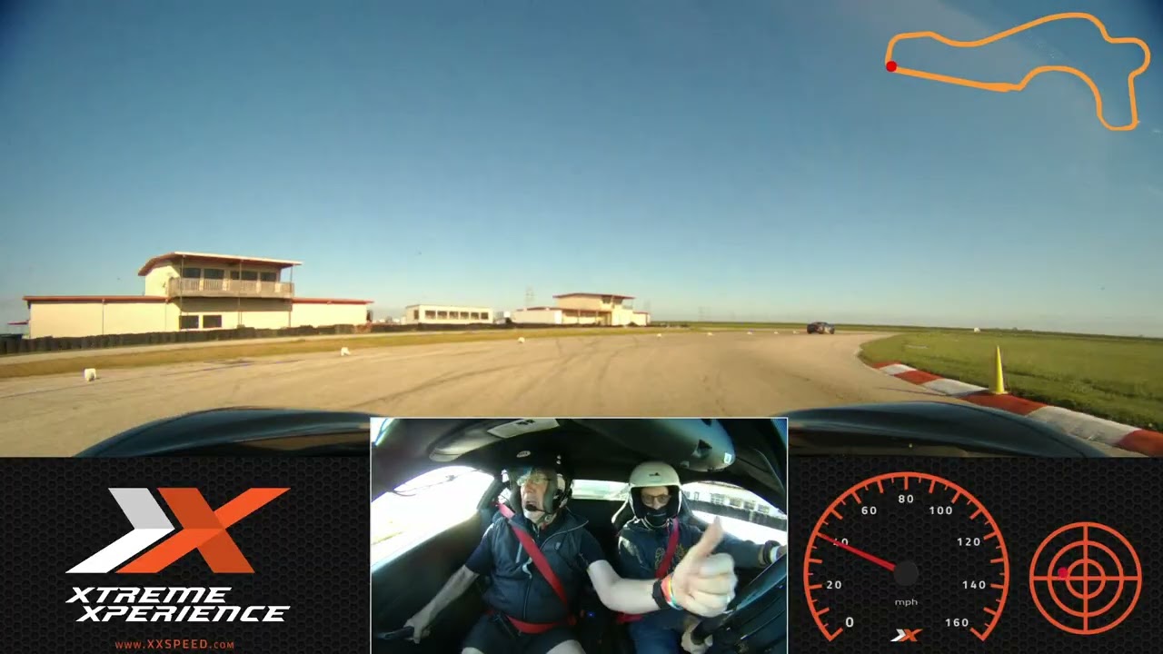 Racing at Extreme Experience in a Ferrari