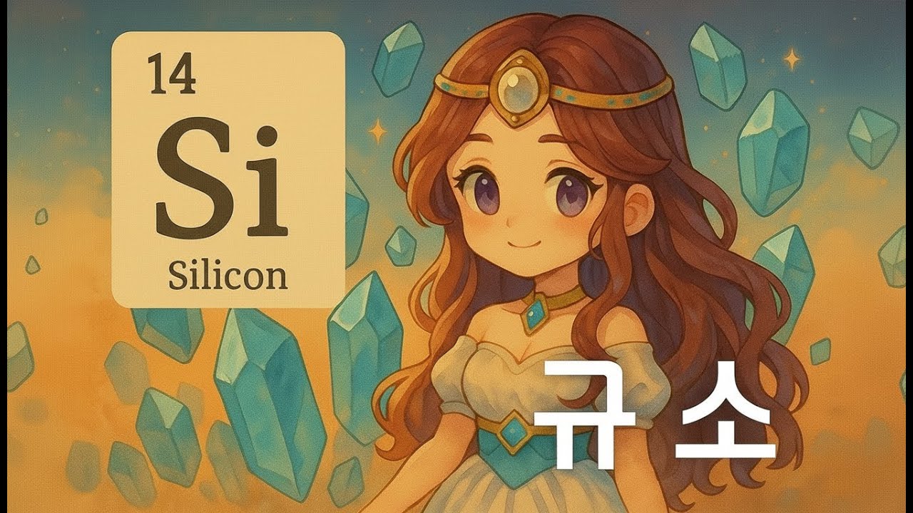 [세상의 모든 원소] 14화: 첨단 반도체 산업의 심장, 규소(Si)