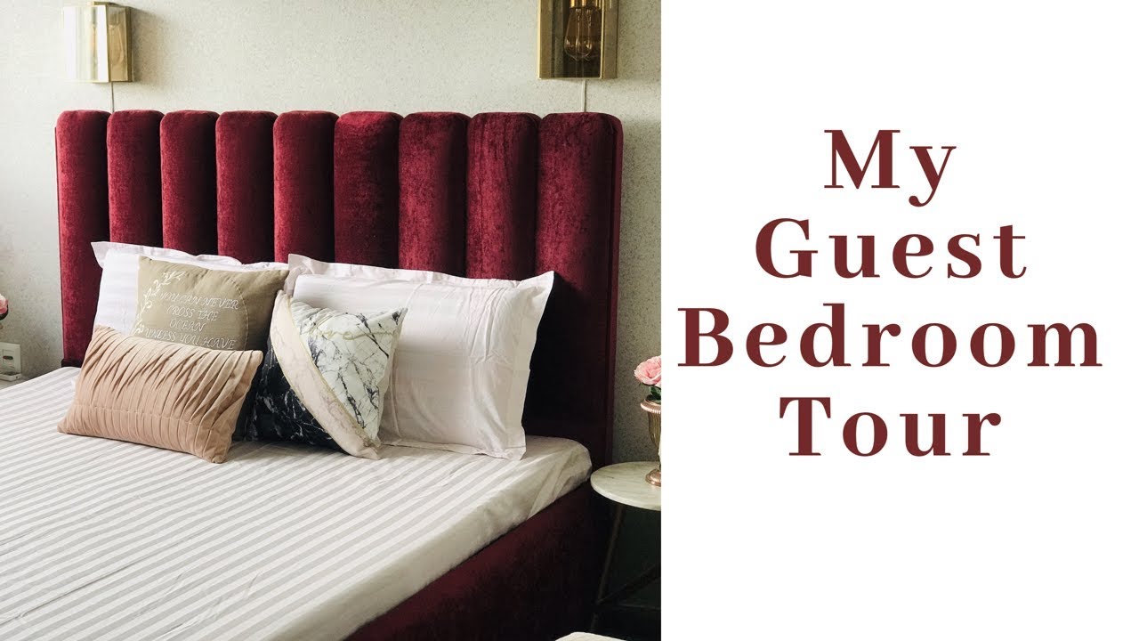 MY GUEST BEDROOM TOUR | MODERN & MINIMALISTIC BEDROOM IDEAS | #roomtour #indianhomes