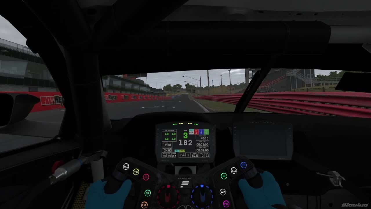 iRacing Mount Panorama Circuit BMW M4 GT3 Evo (Dry) Track Guide (Hotlap + Telemetry)