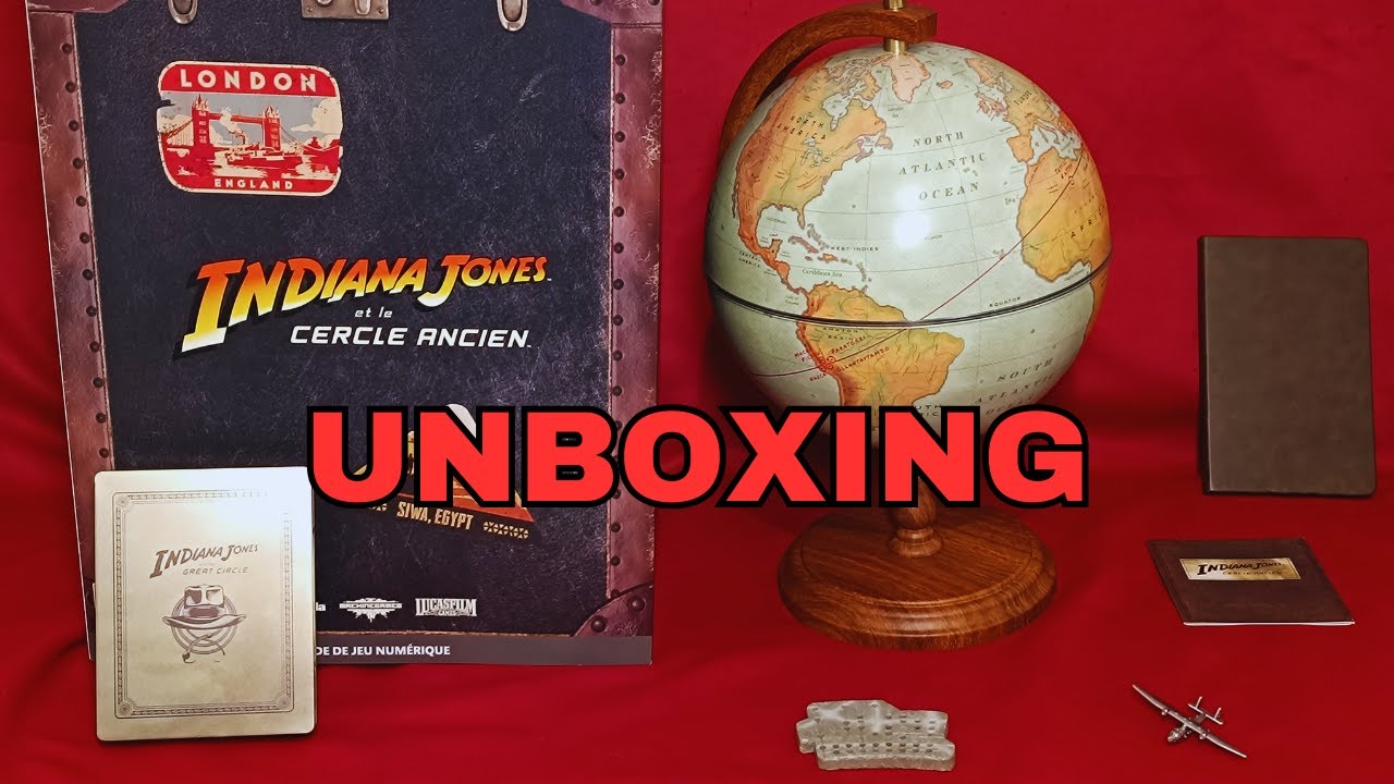 UNBOXING!!! Indiana Jones et le Cercle ancien Collector