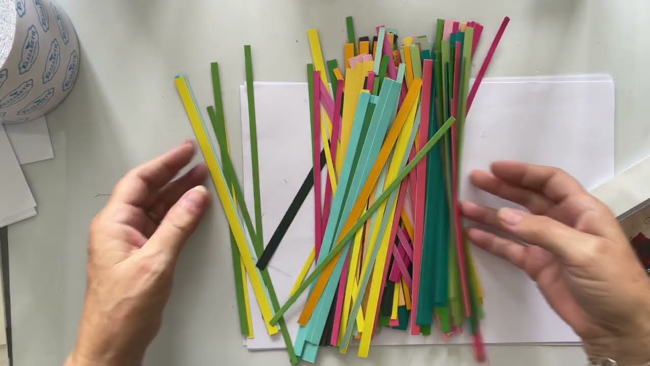 Создайте красивые полосатые открытки за считанные минуты! Простые техники — Часть 1