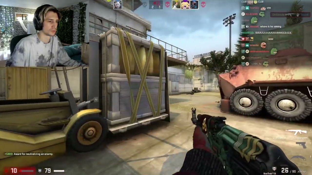 xQc Plays a Crazy CS:GO Game with Jesse & Poke