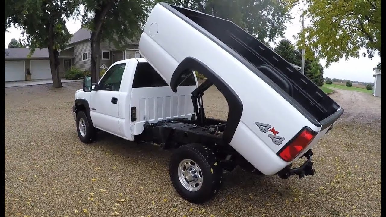 Комплект кузова для Chevy Silverado 3500 Pierce '07 — новый самосвал отца