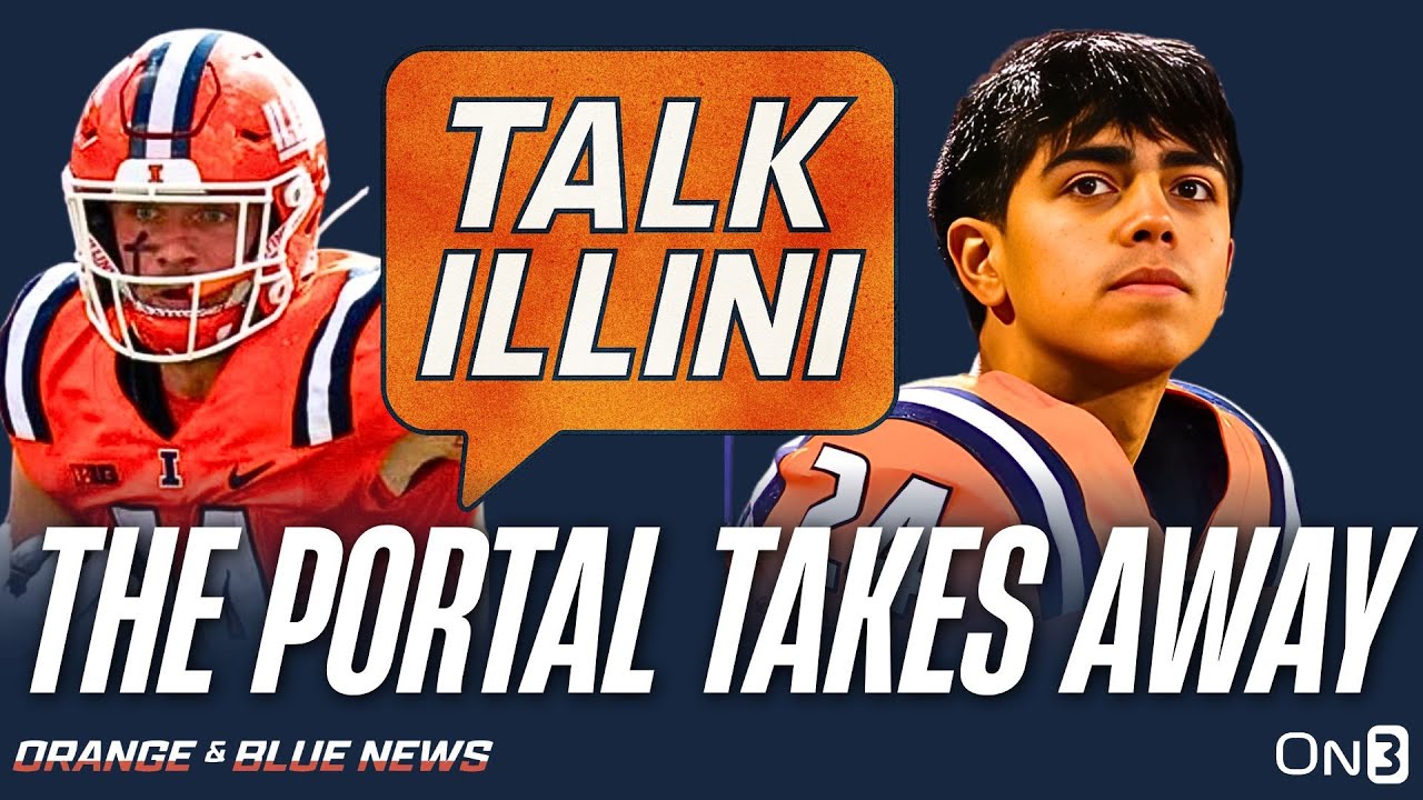 BREAKING:  Illini Transfer Portal Exits: David Olano, Cole Rusk, and Kaleb Patterson Out