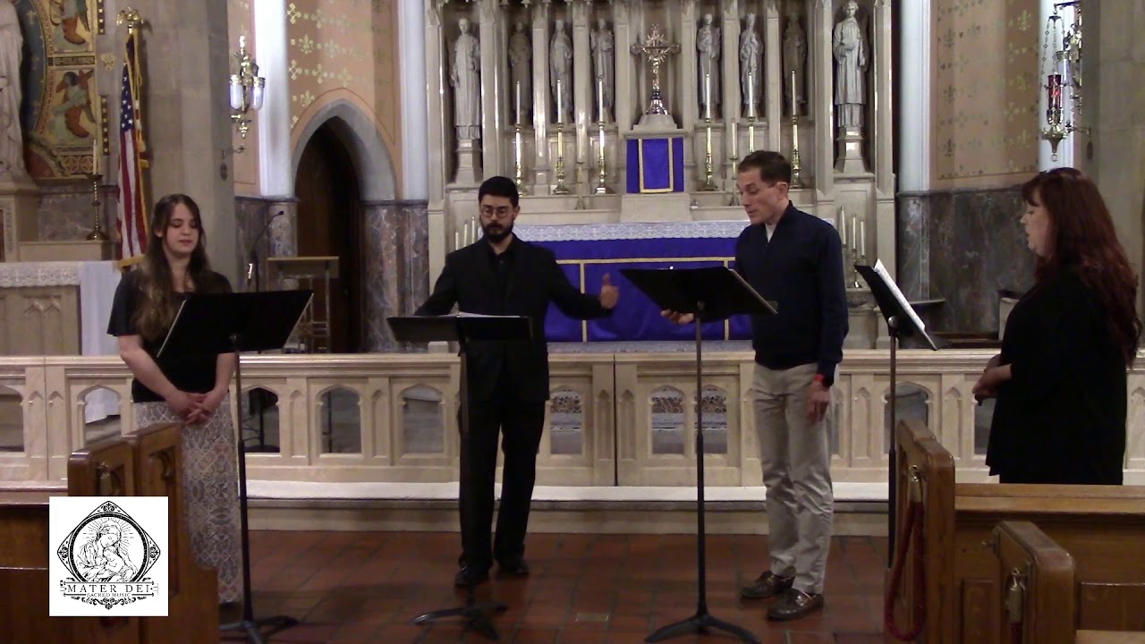Sanctus/Benedictus - Messa a Tre Voci in D Major, Antonio Lotti | Mater Dei, Harrisburg, PA
