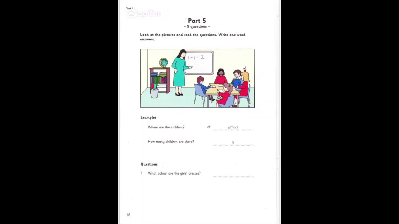 Cambridge Starter-Book2 — Чтение и письмо