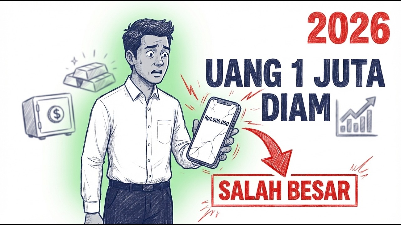 PUNYA UANG 1 JUTA NGANGGUR? LEBIH CUAN TARUH DI DEPOSITO, EMAS, ATAU SAHAM ?