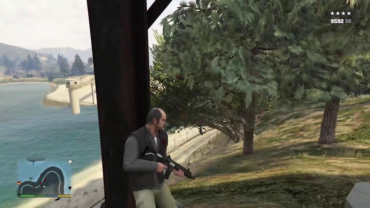 Haciendo cosas ramdom en gta 5 modo historia 💯👊