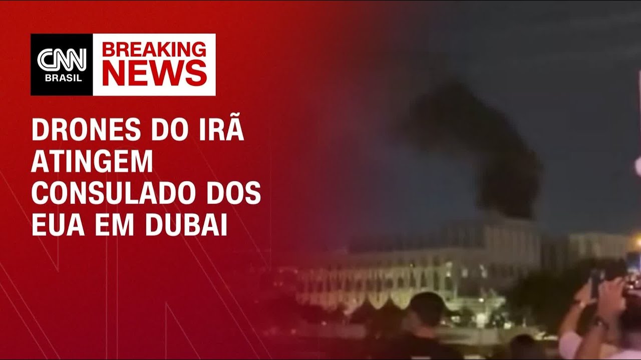 Guerra no Oriente Médio: Consulado dos EUA em Dubai é atingido por drones | CNN PRIME TIME