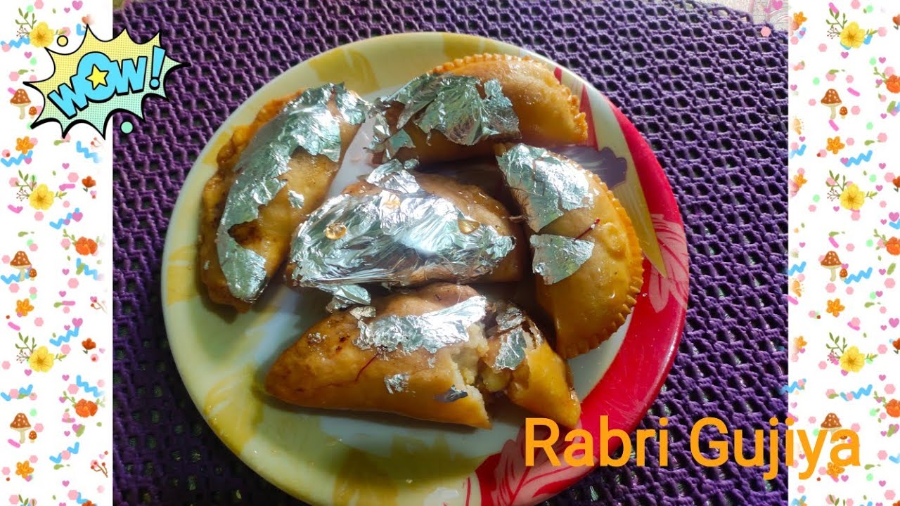 Sugar Syrup Rabri Gujiya 😎...