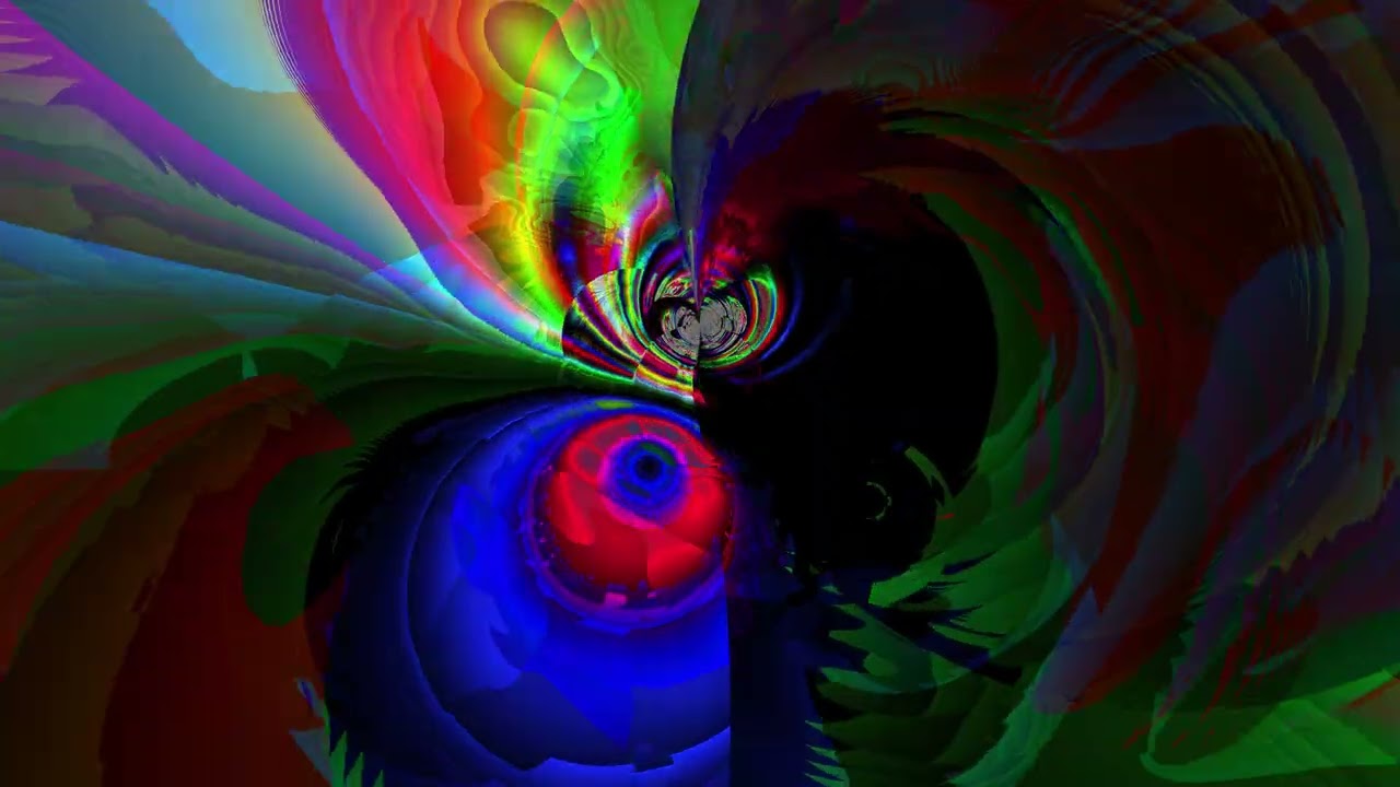 Abstract video synthesis loop 4K 60fps 180secs yuqi 013