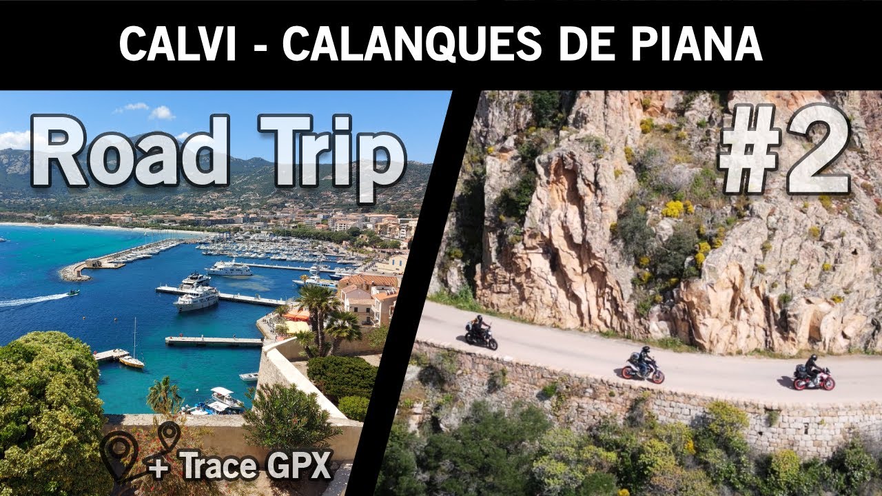 ROAD TRIP MOTO CORSE | Calanques de Piana ! #2