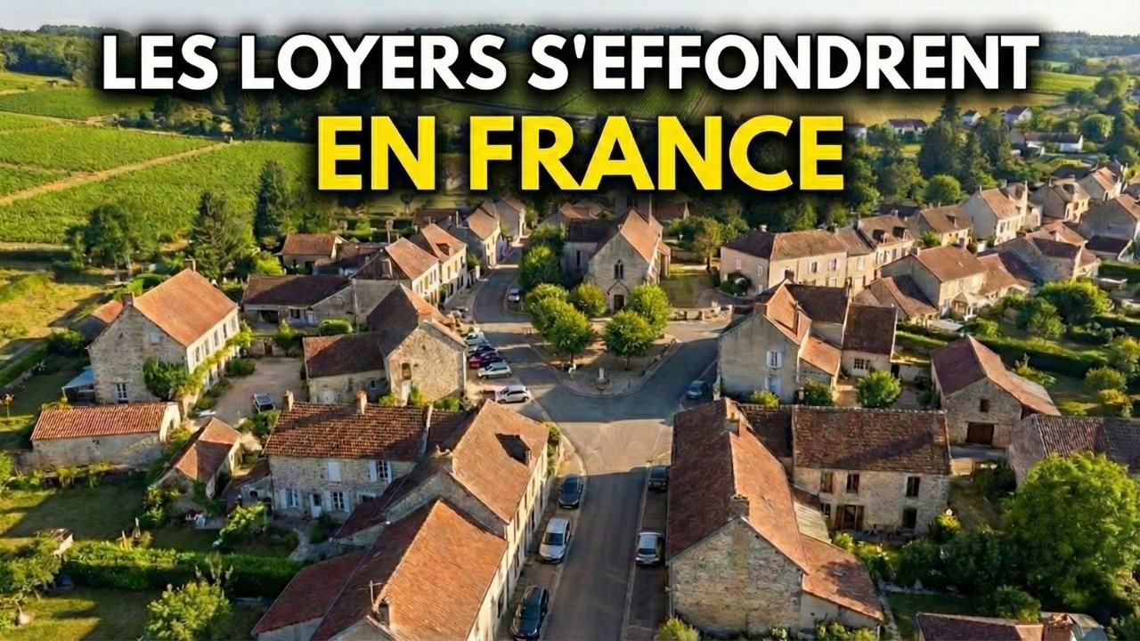 10 Villes Françaises Où Les LOYERS S'EFFONDRENT — Les Propriétaires PANIQUENT [2026]