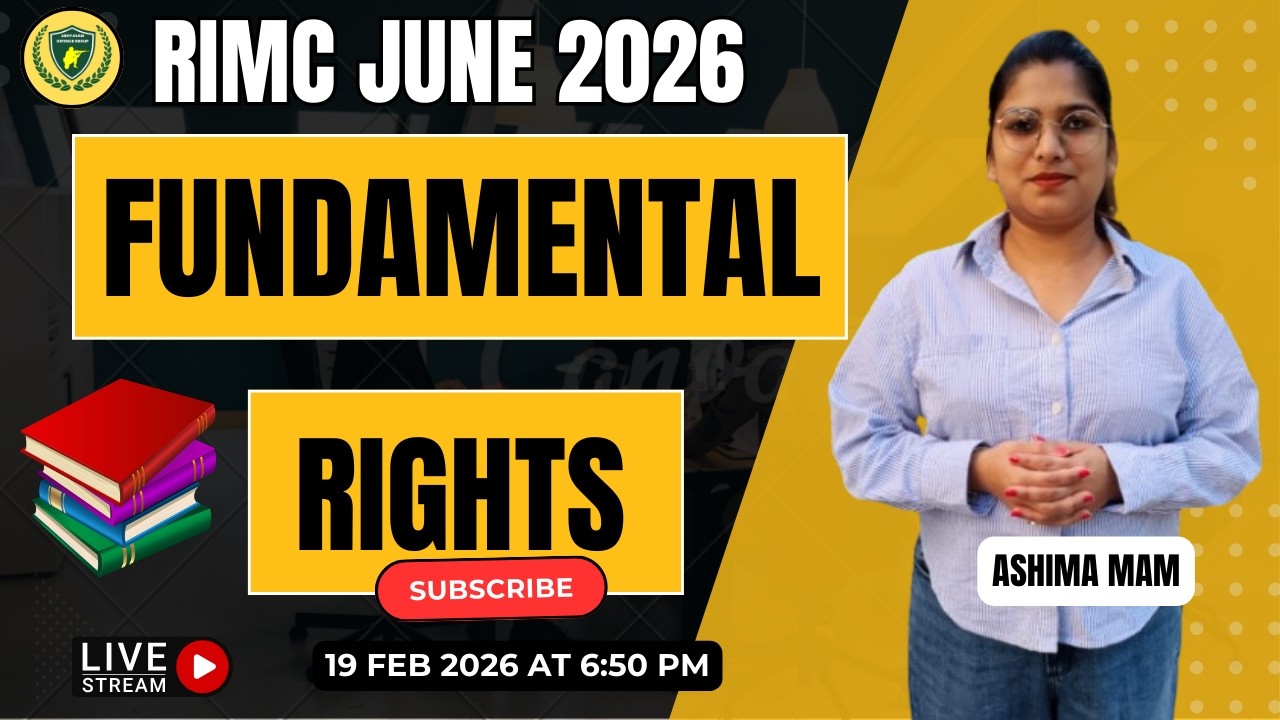 RIMC JUNE 2026 | GK | FUNDAMENTAL RIGHTS | दिशा सही,जीत तय | BY AASHIMA MAM | ONLINE CLASSES