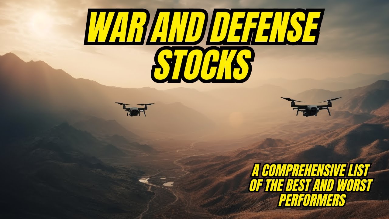 Military, Defense, Drones and Warfare Stocks: A Complete Guide