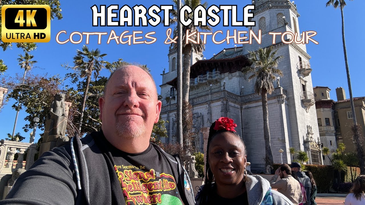 Exclusive Access: Hearst Castle Cottages and Kitchen Tour 2024  4K