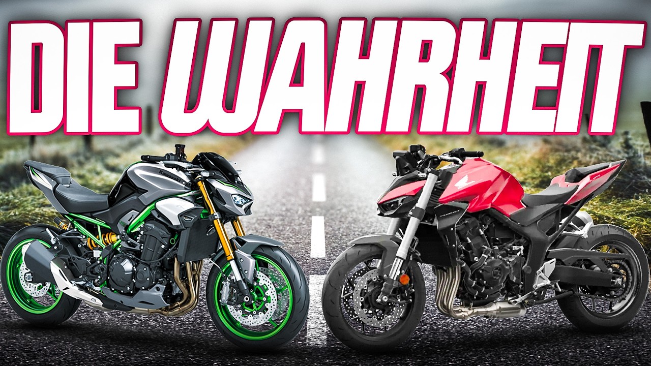 KAWASAKI Z900 2025 VS HONDA CB1000 HORNET 2025