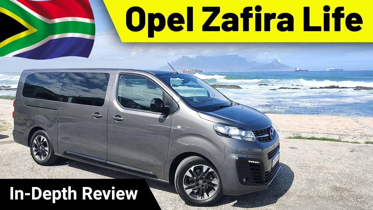 Обзор и тест-драйв Opel Zafira Life 2022 в Южной Африке.