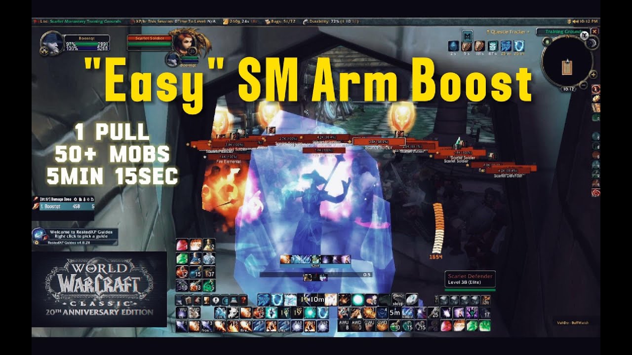50+ Mob SM Arm Boost - WoW Classic Anniversary