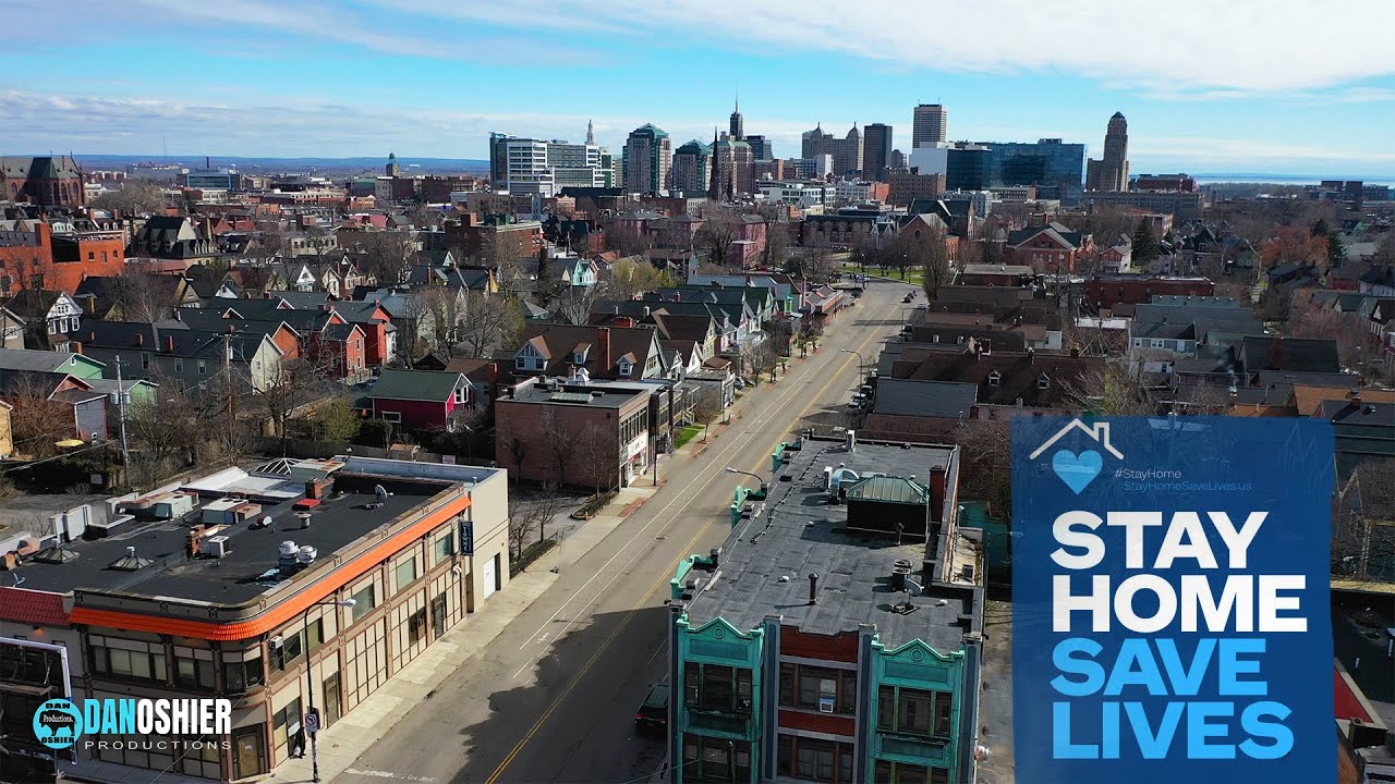 Drone Footage of Buffalo, NY During Coronavirus Lockdown