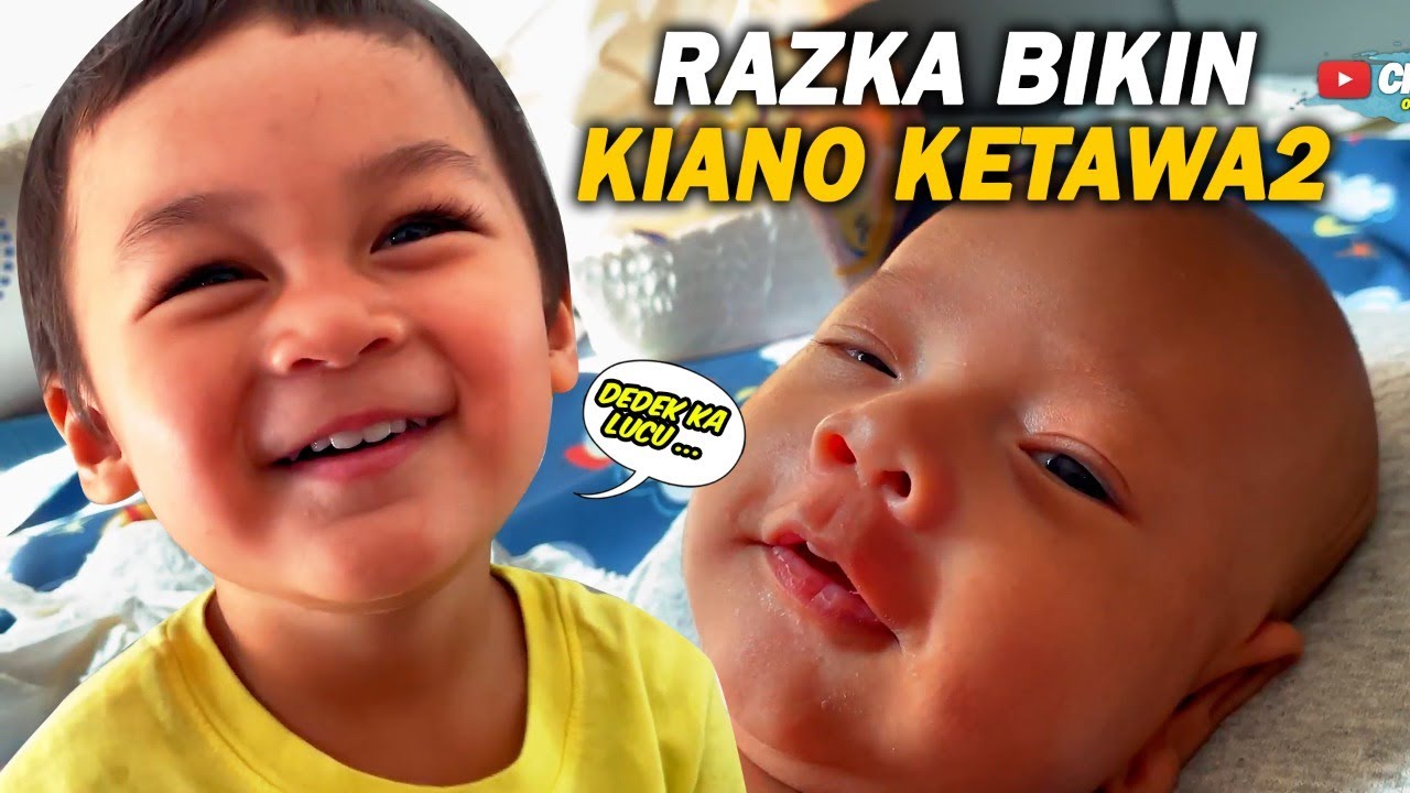 RAZKA MULAI GEDE, NGOMONG BAHASA INGGRIS BIKIN KK KIANO LANGSUNG KETAWA 😂