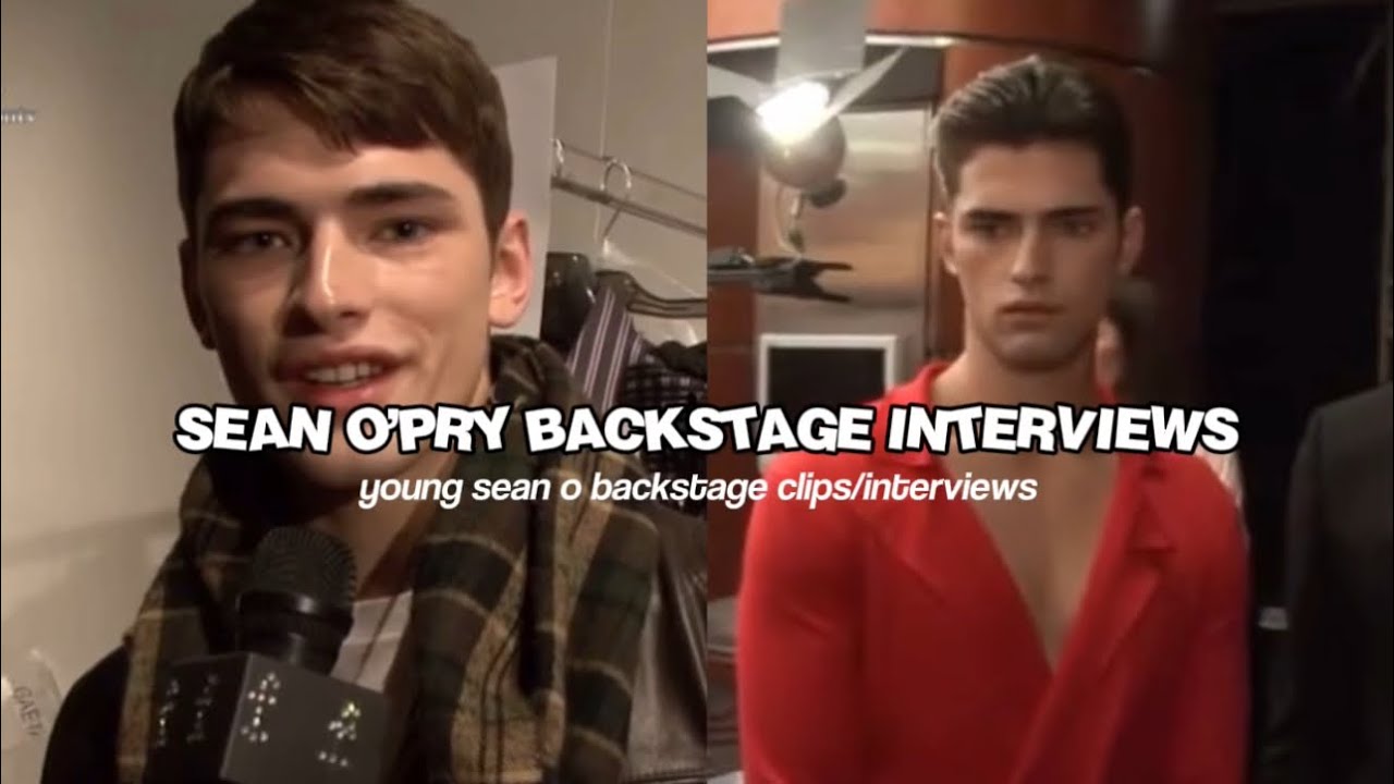 Sean O’Pry Backstage Interviews/Clips