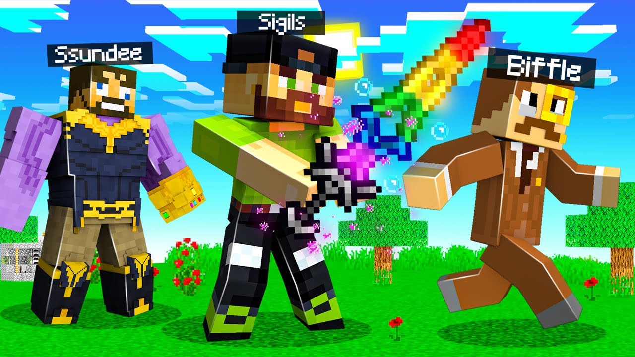 Building an INFINITY SWORD in Insane Craft