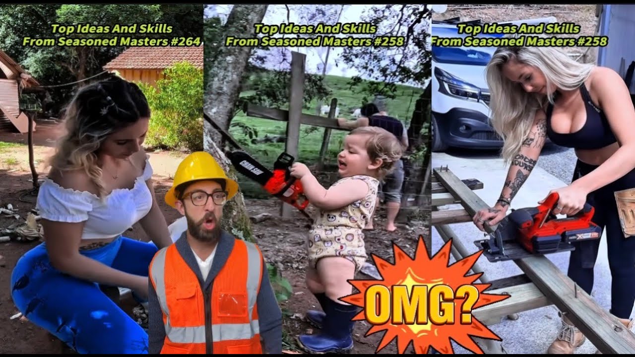 Unbelievable workers #construction #funny #works #smartwork