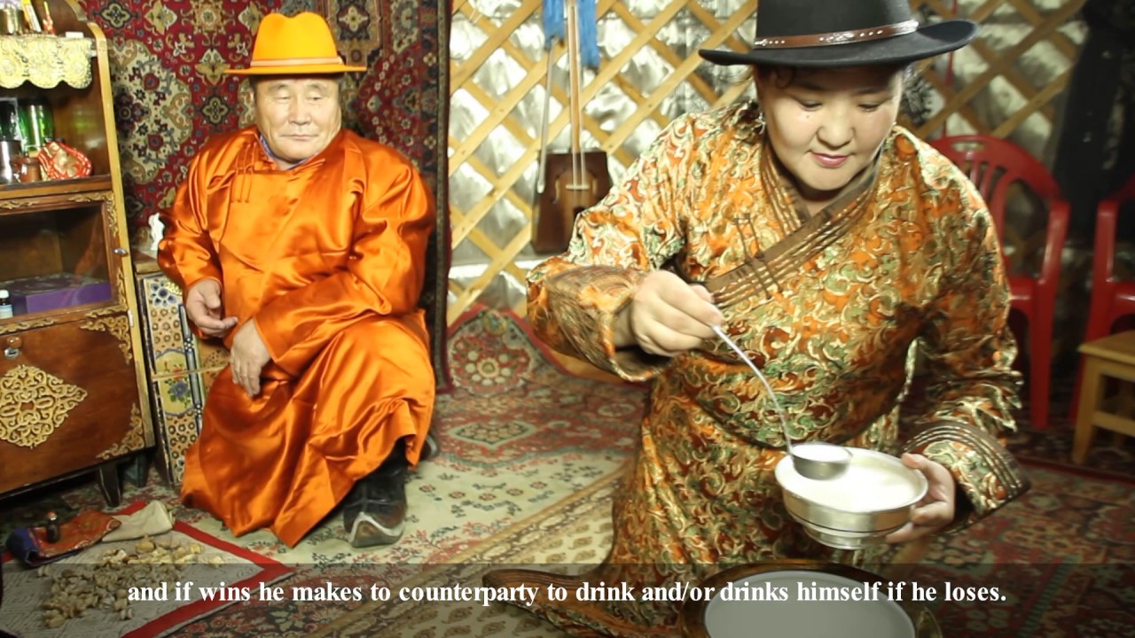 Mongolian traditional game 