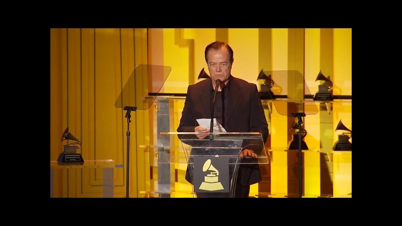Kraftwerk accepting the Grammy Lifetime Achievement Award (2014)