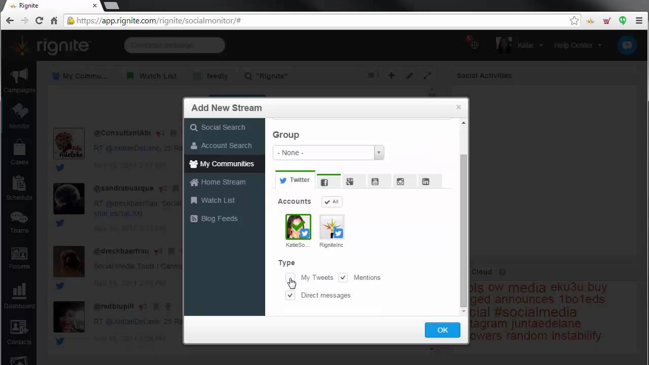 How to Monitor Your Social Media Communities and Engage in Rignite