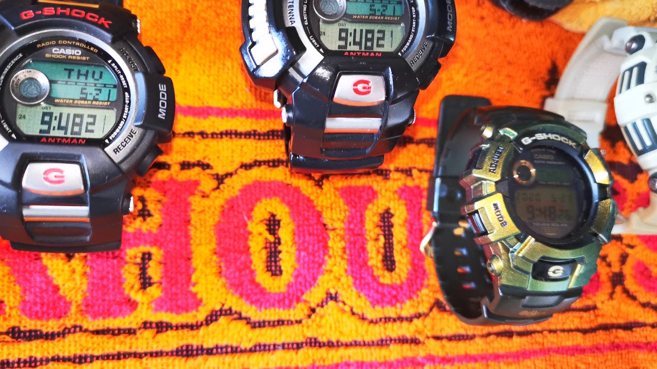 Vintage Casio G-SHOCK Collection 21.05.2020 Tito Malne