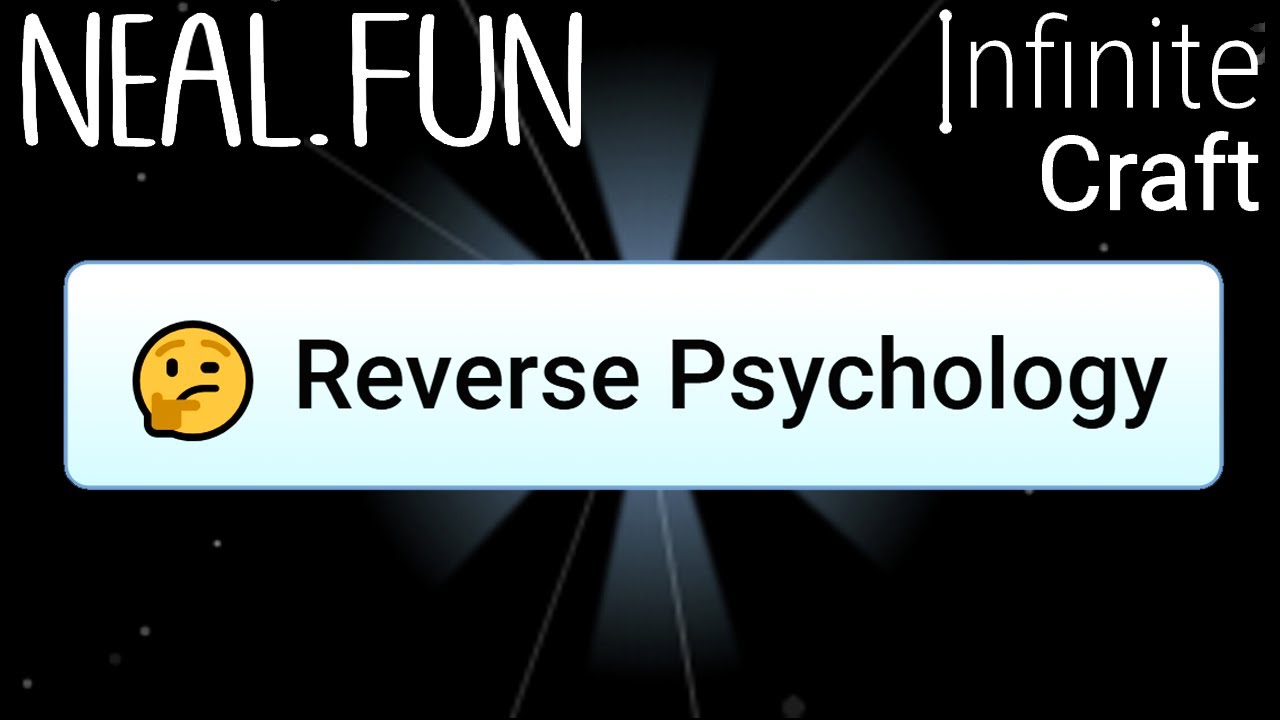 How to Make Reverse Psychology in Infinite Craft | Get Reverse Psychology in Infinite Craft
