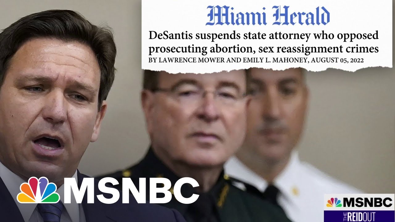 Florida State Attorney Discusses Receiving 'Orwellian' Suspension From DeSantis