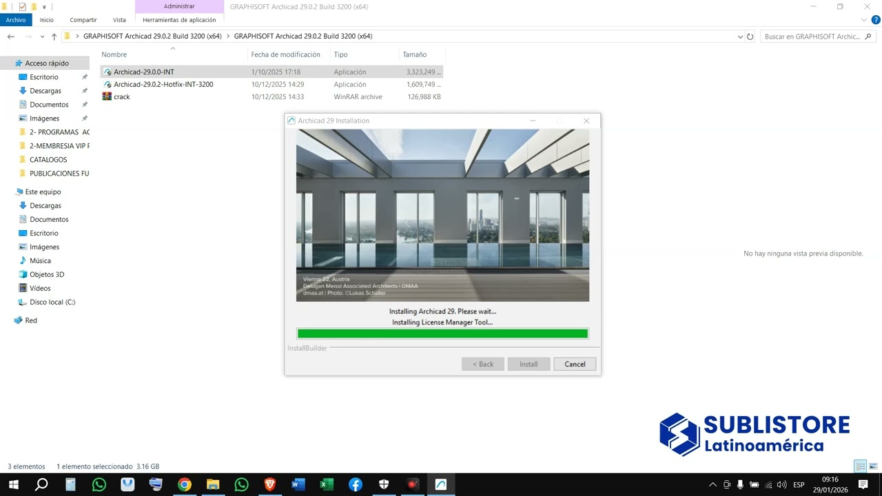 Instalacion: Archicad 29 0 2 Build 3200