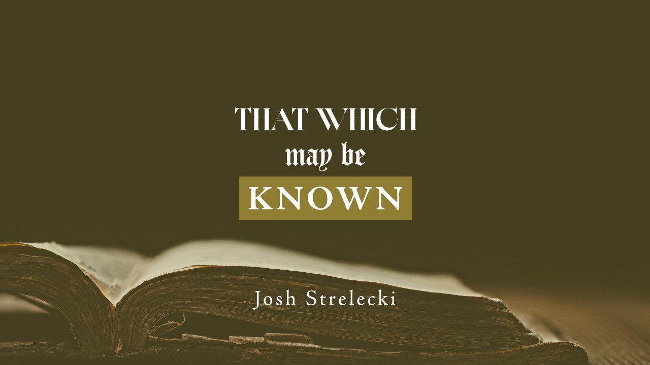 The Revelation of God | Lesson 2 | Hebrews 1:1-4 (3-1-26)